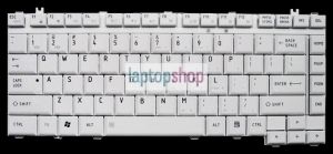 Klawiatura do laptopa TOSHIBA A200 A300 M200 M300 L200 L300 (BIAŁA, MAŁY ENTER)