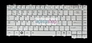 Klawiatura do laptopa TOSHIBA A200 A300 M200 M300 L200 L300 (SREBRNA, MAŁY ENTER)