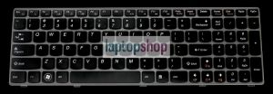 Klawiatura do laptopa IBM LENOVO Ideapad G570 G575 Z560 Z565 (MAŁY ENTER, WYSPOWA Z SZARĄ RAMKĄ)