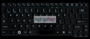 Klawiatura do laptopa TOSHIBA U400 U500 A600 M800 M900 (BŁYSZCZĄCA, MAŁY ENTER)
