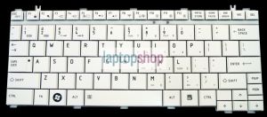 Klawiatura do laptopa TOSHIBA U400 U500 A600 M800 M900 (BIAŁA, MAŁY ENTER)