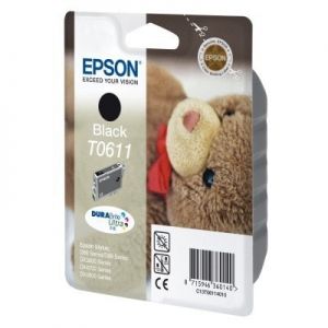 Tusz Oryginalny Epson T0611 (C13T06114010) (Czarny) - DARMOWA DOSTAWA w 24h
