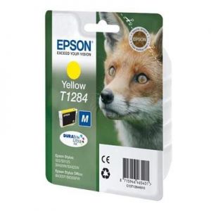 Tusz Oryginalny Epson T1284 (C13T12844010) (Żółty) - DARMOWA DOSTAWA w 24h