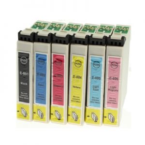 Tusze Zamienniki T0807 do Epson (C13T08074010) (komplet) - DARMOWA DOSTAWA w 24h