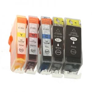 Tusze Zamienniki CLI-521 CMYK do Canon (komplet) - DARMOWA DOSTAWA w 24h