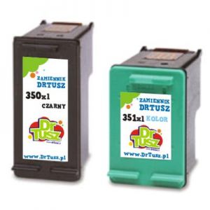 Tusze Zamienniki 350 XL + 351 XL do HP (komplet) - DARMOWA DOSTAWA w 24h