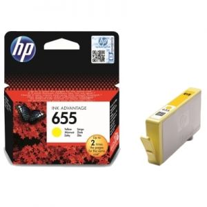 Tusz Oryginalny HP 655 (CZ112AE) (Żółty) - DARMOWA DOSTAWA w 24h