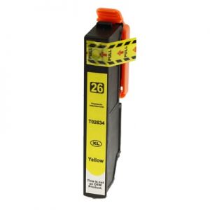 Tusz Zamiennik T2634 do Epson (C13T26344010) (Żółty) - DARMOWA DOSTAWA w 24h