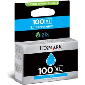 Tusz Oryginalny Lexmark 100XL C (014N1069E) (Błękitny) - DARMOWA DOSTAWA w 24h