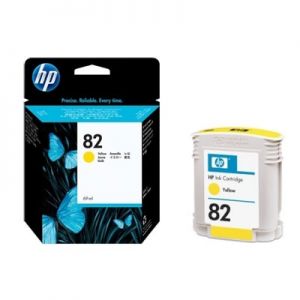 Tusz Oryginalny HP 82 (C4913A) (Żółty) - DARMOWA DOSTAWA w 24h
