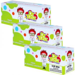 Tonery Zamienniki 305A do HP (CF370AM) (trójpak) - DARMOWA DOSTAWA w 24h