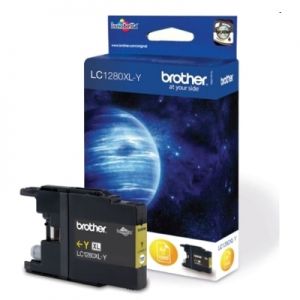 Tusz Oryginalny Brother LC-1280 XL Y (LC1280XLY) (Żółty) - DARMOWA DOSTAWA w 24h