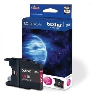 Tusz Oryginalny Brother LC-1280 XL M (LC1280XLM) (Purpurowy) - DARMOWA DOSTAWA w 24h