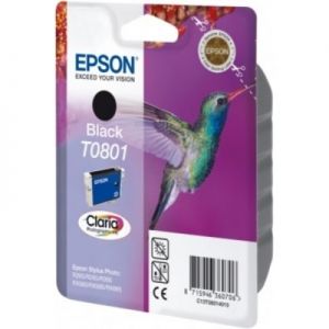 Tusz Oryginalny Epson T0801 (C13T08014010) (Czarny) - DARMOWA DOSTAWA w 24h