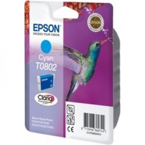 Tusz Oryginalny Epson T0802 (C13T08024010) (Błękitny) - DARMOWA DOSTAWA w 24h