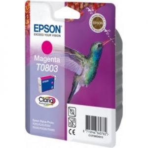 Tusz Oryginalny Epson T0803 (C13T08034010) (Purpurowy) - DARMOWA DOSTAWA w 24h
