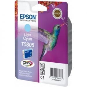 Tusz Oryginalny Epson T0805 (C13T08054010) (Jasny błękitny) - DARMOWA DOSTAWA w 24h
