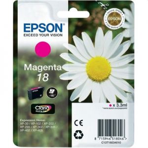 Tusz Oryginalny Epson T1803 (C13T18034010) (Purpurowy) - DARMOWA DOSTAWA w 24h