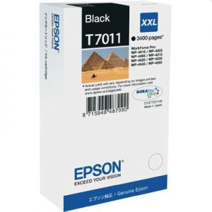 Tusz Oryginalny Epson T7011 (C13T70114010) (Czarny) - DARMOWA DOSTAWA w 24h