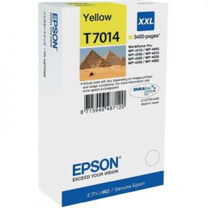 Tusz Oryginalny Epson T7014 (C13T70144010) (Żółty) - DARMOWA DOSTAWA w 24h