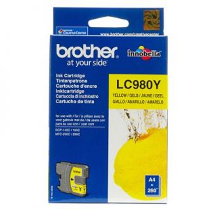 Tusz Oryginalny Brother LC-980 Y (LC980Y) (Żółty) - DARMOWA DOSTAWA w 24h