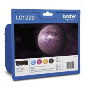 Tusze Oryginalne Brother LC-1220 CMYK (LC-1220VALBP) (komplet) - DARMOWA DOSTAWA w 24h
