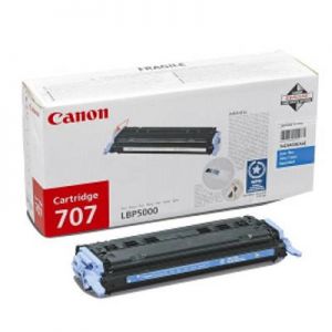 Toner Oryginalny Canon CRG-707 C (CRG-707C) (Błękitny) - DARMOWA DOSTAWA w 24h