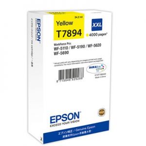 Tusz Oryginalny Epson T7894 (C13T789440) (Żółty) - DARMOWA DOSTAWA w 24h