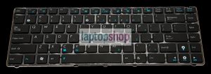 Klawiatura do laptopa ASUS UL30 A42 A43 K42 K43 B43 N43 X43 P43 N82 (MAŁY ENTER, WYSPOWA Z RAMKĄ)