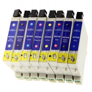 Tusze Zamienniki T0540-549 do Epson (komplet) - DARMOWA DOSTAWA w 24h