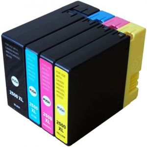 Tusze Zamienniki PGI-2500 CMYK do Canon (9254B004) (komplet) - DARMOWA DOSTAWA w 24h
