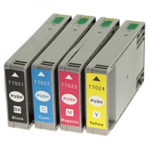 Tusze Zamienniki T7025 do Epson (komplet) - DARMOWA DOSTAWA w 24h