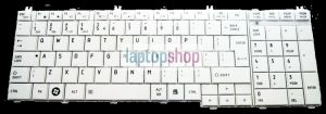 Klawiatura do laptopa TOSHIBA Satellite C650 C660 L650 L670 L770 (BIAŁA, DUŻY ENTER)