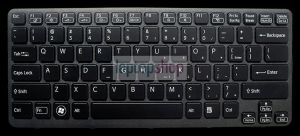 Klawiatura do laptopa SONY Vaio VPC-CA PCG-61713M PCG-61714M (PODŚWIETLANA, Z RAMKĄ)