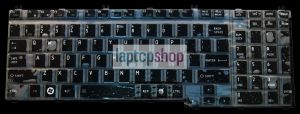 Klawiatura do laptopa TOSHIBA Satellite A500 A505 L350 L500 P200 P300 (BŁYSZCZĄCA, MAŁY ENTER)