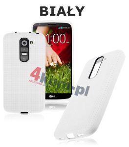 Etui plecki TPU do LG G2 Mini - Biały