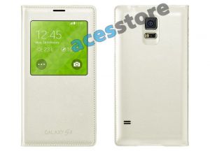 Etui ochronne S-View do Samsung Galaxy S5 - Biały