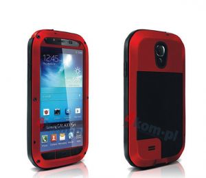 Etui z portfelem Cherry do Samsung Galaxy S5 + FOLIA - Czerwony