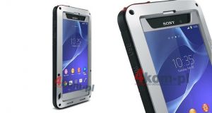 Etuli Love Mei do Sony Xperia Z2 - Srebrny