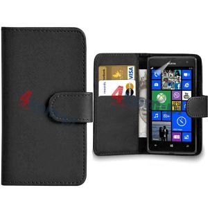 Etui z portfelem do Nokia Lumia 630 - Czarny