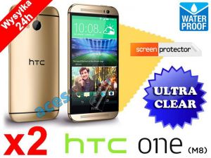 2x Folia ochronna na ekran do HTC One M8