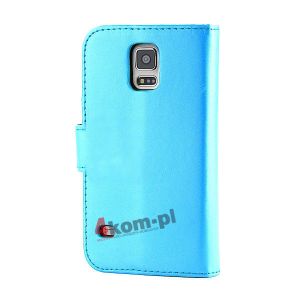 Etui z funkcją portfela do Samsung Galaxy S5 - Niebieski