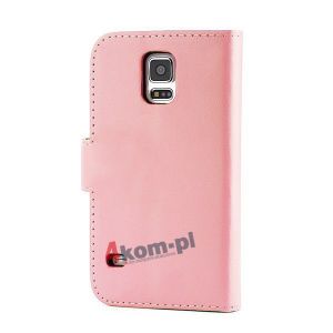 Etui z funkcją portfela do Samsung Galaxy S5 - Różowy