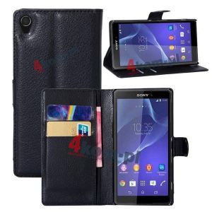 Etui z funkcją portfela do Sony Xperia Z3 - Czarny