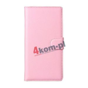 Etui z funkcją portfela do Sony Xperia Z3 Compact - Różowy