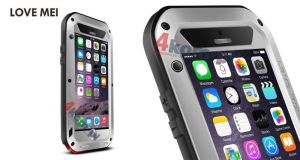 Pancerne etui LOVE MEI do iPhone 6 - Srebrny