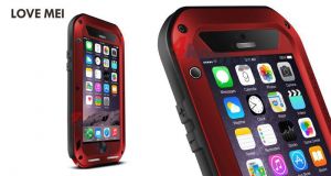 Pancerne etui LOVE MEI do iPhone 6 - Czerwony