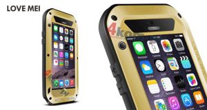 Pancerne etui LOVE MEI do iPhone 6 - Złoty