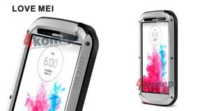 Pancerne etui LOVE MEI do LG G3 - Srebrny