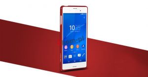 Bumper Love Mei do Sony Xperia Z3 - Czerwony